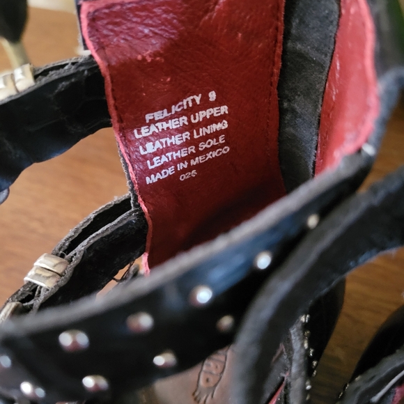 Freebird Felicity, Black Croc.. New, with  box, and protective covers - Picture 7 of 7